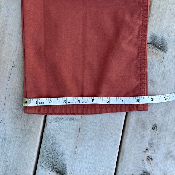 Levi’s Ribcage Straight Ankle Cropped Pant Clay Rust Coral - Picture 11 of 16